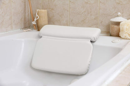 Epica Bathtub Pillow | Luxury Bath Accessories for Women & Men, Bath Decor | Non-Slip Waterproof Cushion with Strong Suction Cups, Headrest Pillow, Hot Tub Pillow, Spa Bath Cushion, Rectangle