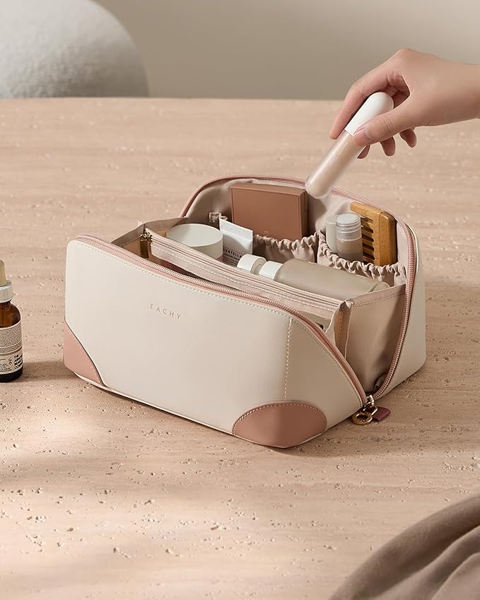 Eachy travel makeup bag,large capacity