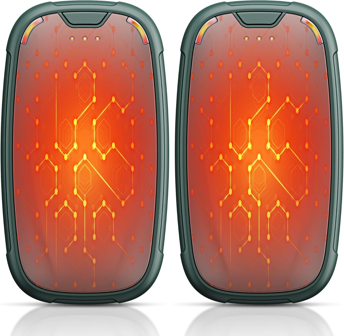 Hand Warmers Rechargeable 2 Pack, Rechargeable Hand Warmer, Pocket Portable Electric Hand Warmer, Reusable Handwarmers, A Winter Christmas Hand-Warming Gift for Work, Camping, Golf, and Hunting