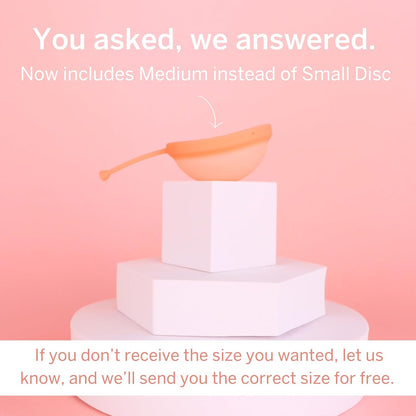 Menstrual Discs with Sterilizer - Ranked 1 for Most Comfortable Soft Reusable Period Disc - Kills 99.9% of Germs with Cleaner Steamer - Wash Your Disc in 3 Minutes! - Compact Sanitizer Kit