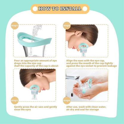 Eye wash cup portable eye