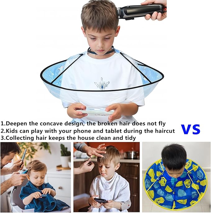 Kids Haircut Cape,Kids hair cutting