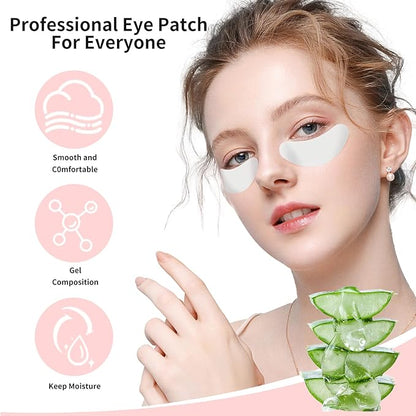 100pairs eyelash extension gel patches
