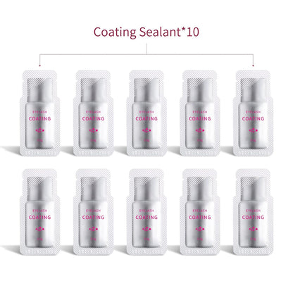 2025 Upgraded Fast Perm Lash Lift Kit Eyelash Perm Kit Eyelash Coating Lotion (Quantity: 10 Packs)