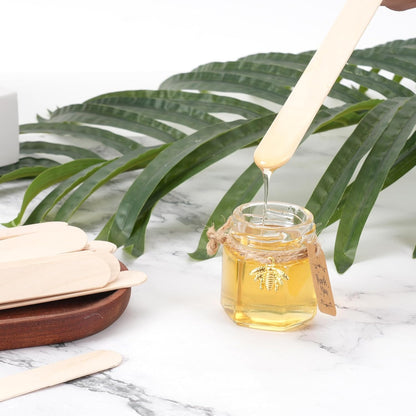 4 Style 1000 Pcs Waxing Sticks Assorted Wax Applicator Sticks for Body Legs Face with Small Medium Large Sizes Wood Popsicle Sticks for Waxing Or Wood Craft Sticks