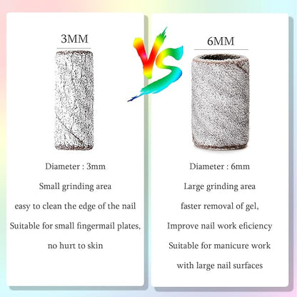 100pcs Nail Drill Bits Small