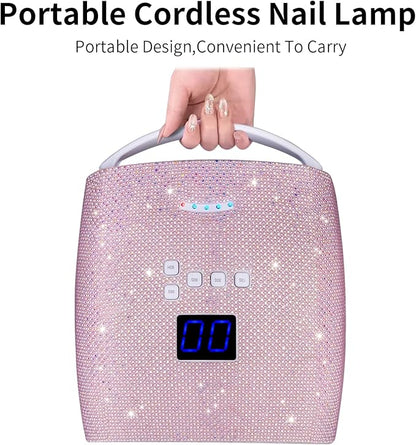 48w cordless uv led nail