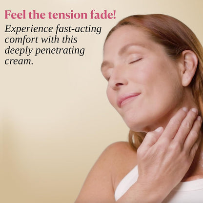 Nakery SkinRecovery Ultra Strength Massage Cream - Muscle Relaxer Cream & Magnesium Cream for Leg Cramps with Menthol - Fast Absorbing Feet Cream - Non-Sticky Leg Cramp Cream for Soothing Comfort