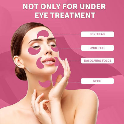 Under eye patches 70pcs, peach