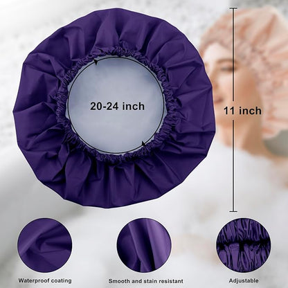 Reusable shower cap for women,
