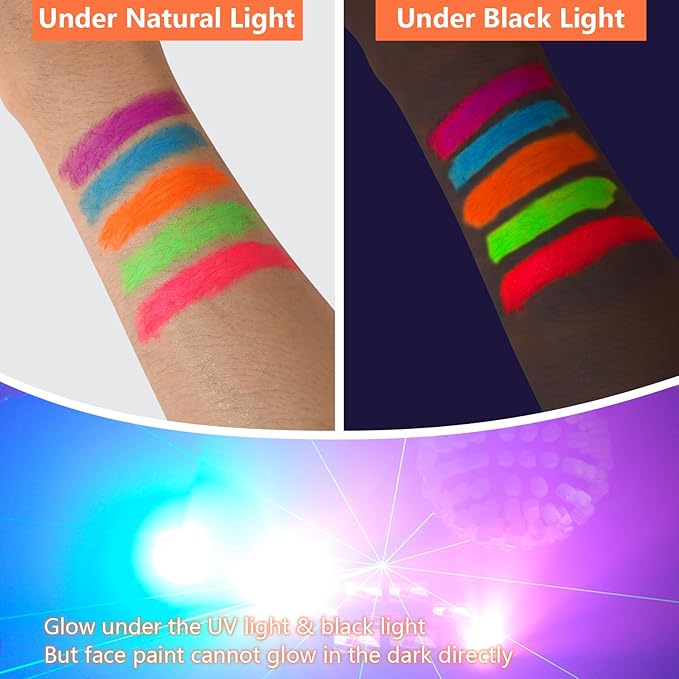 30pcs glow in the dark