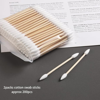 200pcs pointed tip cotton swabs,