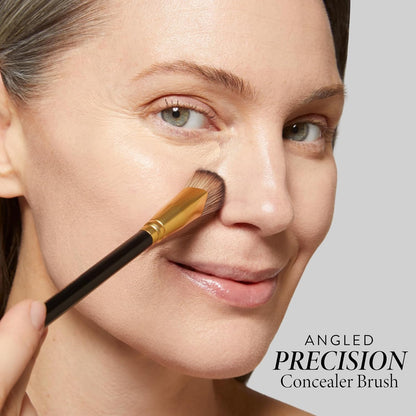 LAURA GELLER NEW YORK Angled Precision Concealer Brush - Professional Makeup Brush