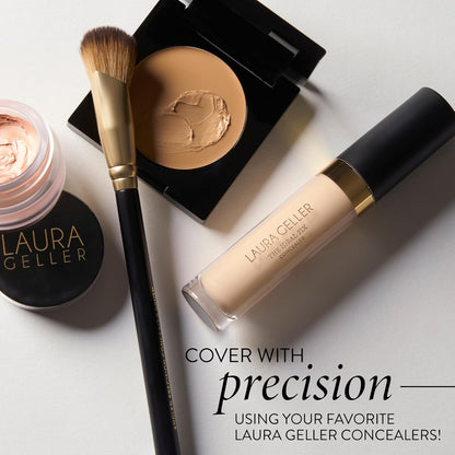 LAURA GELLER NEW YORK Angled Precision Concealer Brush - Professional Makeup Brush