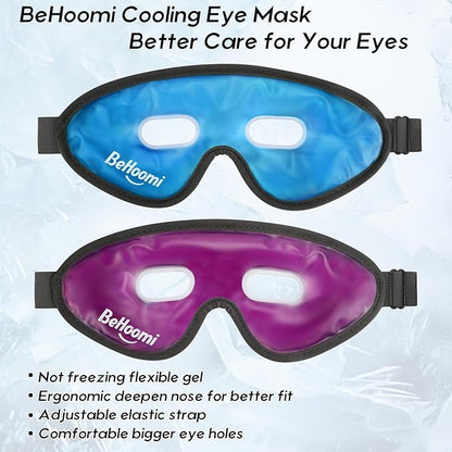 Cooling eye mask, gel eye