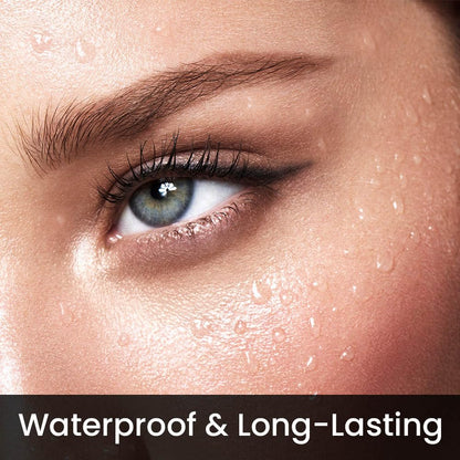 Kaely 1.5mm Skinny Gel Eyeliner Pencil,Black Cat Eye Liner Makeup Pen,Cream Smooth Eyeliner Crayon,delineador de ojos contra el agua,Waterproof Long Lasting 16 Hour Wear,Vegan & Cruelty Free,01