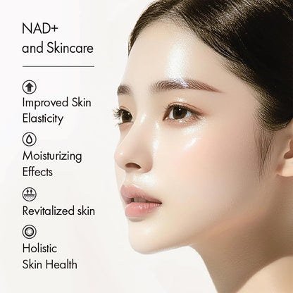 Novus Ordo, NAD+ Ingredients, Revolutionary Korean Skincare Solution, Revitalizing Ampoule serum, NAD healthy aging, Elastic, Moisturing and Glowing Skin, Authentic K-beauty, 1.01 fl oz