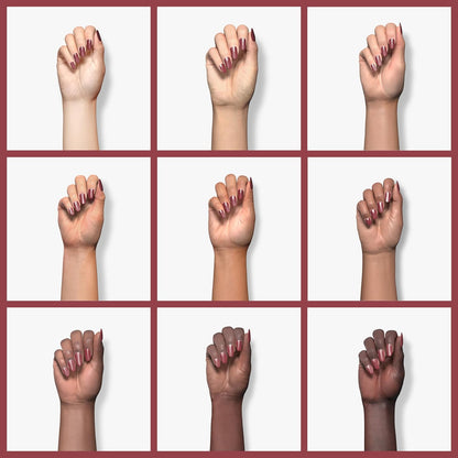 Beetles Red Gel Polish, Burgundy Red Fall Color Gel Nail Polish Soak Off UV Lamp Wine Red Nail Polish, Home Salon DIY Design Art Manicure Gift for Women, 1Pcs 15ml