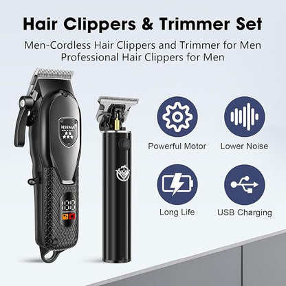 Professional Hair Clippers Set for