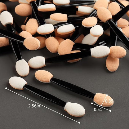Disposable Eyeshadow Applicators, 100PCS Chrome