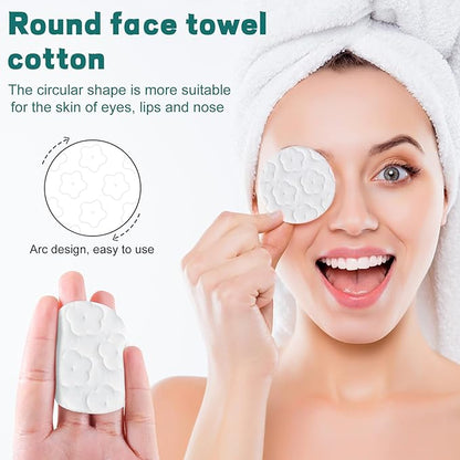 Premium cotton rounds for face,