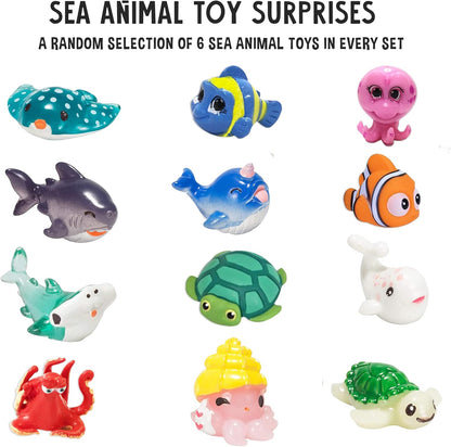 Bath Bombs for Kids with Surprise Inside - Organic, Gentle & Kid Friendly Bubble Bath Fizzies with Toys Inside. Spa Bath Fizz Balls Kit. Fizzy Balls w/Rich Bubbles, Birthday Gifts for Boys, Girls