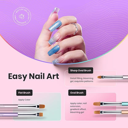 Beetles 6 Pcs Gel Nail