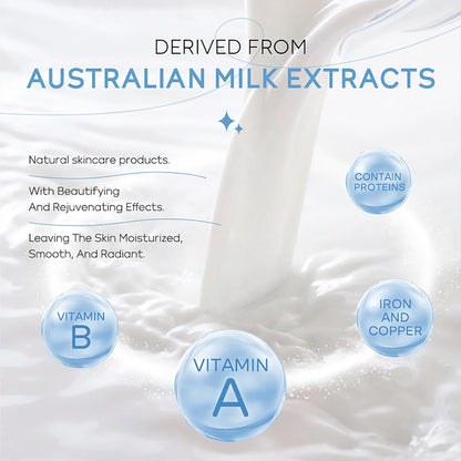ARAKY Milk Under Eye Cream Roll-On, Triple Roll & Glow the Skin Around The Eyes, Eye Serum For Dullness, Dryness, Fine Lines, Repair Wrinkles Under The Eyes, Intense Hydrating Eye Treatment Serum Oil