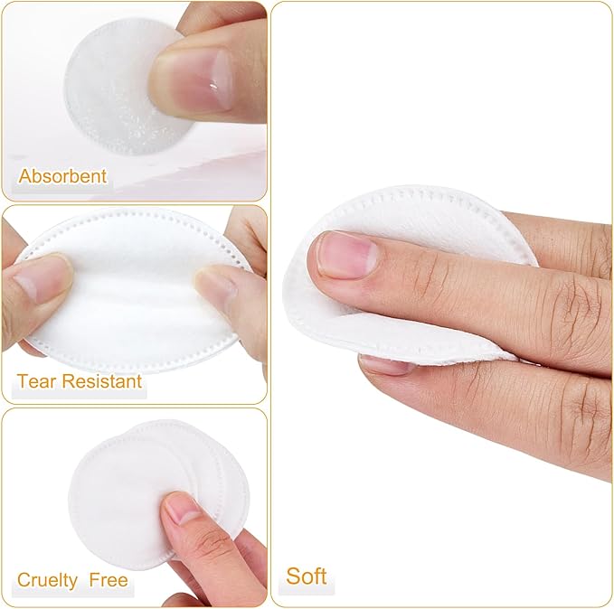 100 count cotton rounds with