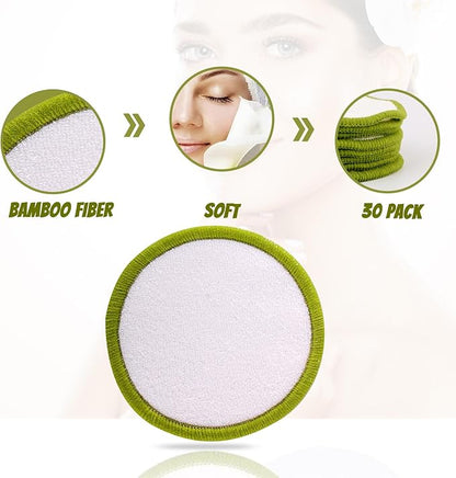 30 pack reusable makeup remover