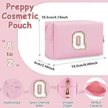 2pack personalized initial letter makeup