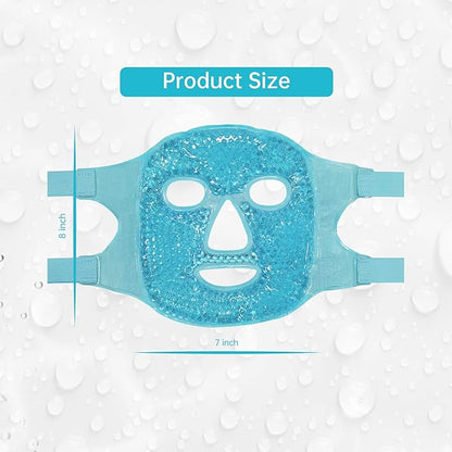 Cold face eye mask ice