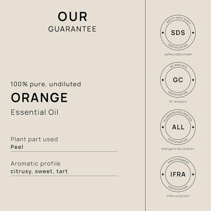 VINEVIDA Orange Sweet Essential Oil - Gallon Orange Oil Undiluted - Bulk Gallon Essential Oil for Soap Making Safe for Skin - DIY Candle Scents for Candlemaking - 8 lbs