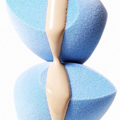 JUNO & Co. Microfiber Makeup Sponge Set 4-Pack, Dual Layer Technology and Airbrushed Complexion Finish, Makeup Blender for Foundation, Powder and Cream