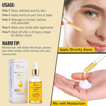 Self Tanning Drops, Self Tanner