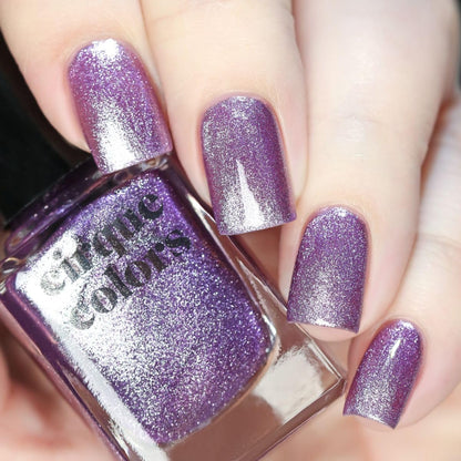 Cirque Colors Clairvoyant - Lavender Purple Magnetic Nail Polish - 0.37 Fl Oz (11 mL) - Vegan & Cruelty-Free