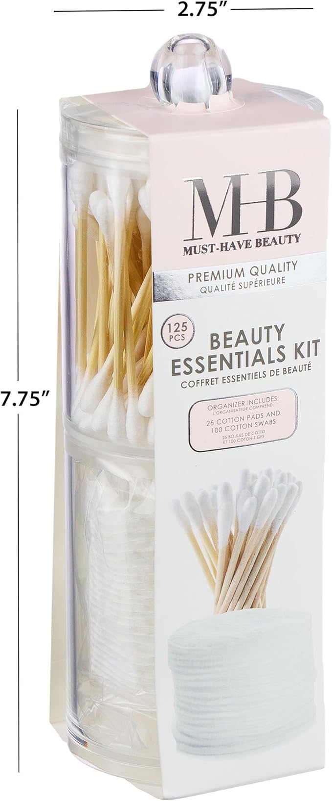 Expressions 125pc beauty essentials kit
