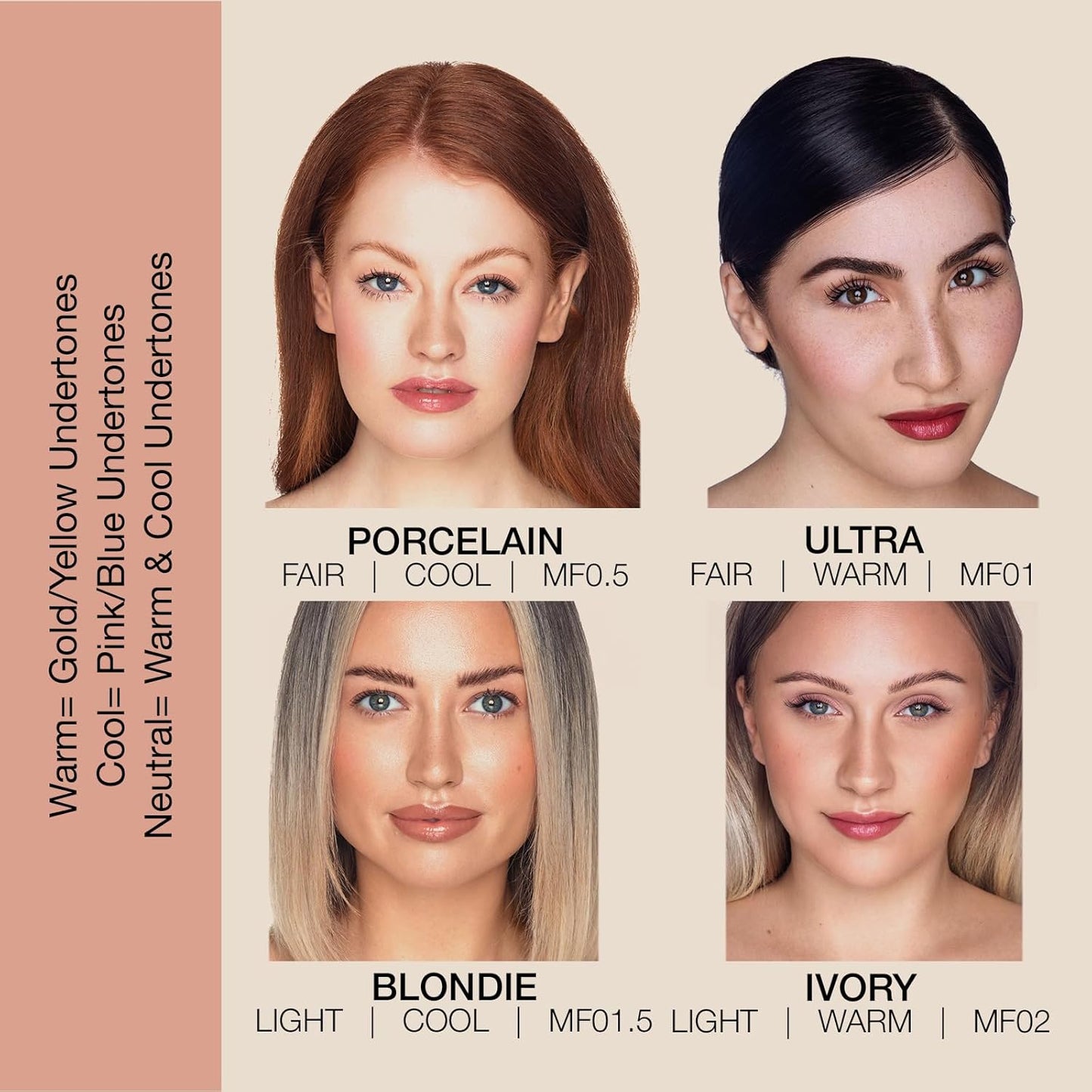 Bellapierre Mineral Foundation SPF 15 – Loose Powder Foundation, Full Coverage Mineral Makeup with Matte Finish – Vegan, Cruelty Free, Hypoallergenic, Oil & Talc Free – 0.32 oz - Porcelain