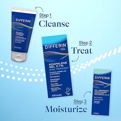 Differin acne treatment gel, 180