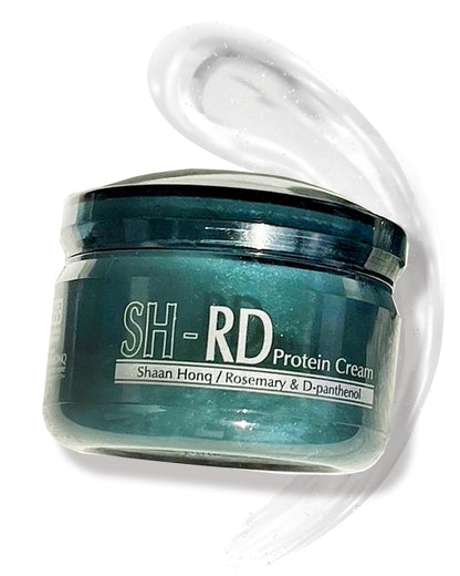 SH-RD Protein Cream for Dry Damaged Hair, 2.71oz/80ml - Leave-In Conditioner with Rosemary Extract, Hydrolyzed Silk Protein to Restore, Revitalize and Repair Split Ends for All Hair Types