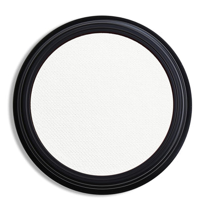 Single White Eyeshadow, Pressed Powder Matte Eye-Shadow Palette Make-up, Blendable Long Lasting High Pigment White Eye Makeup Halloween Paint & Face Body Paint