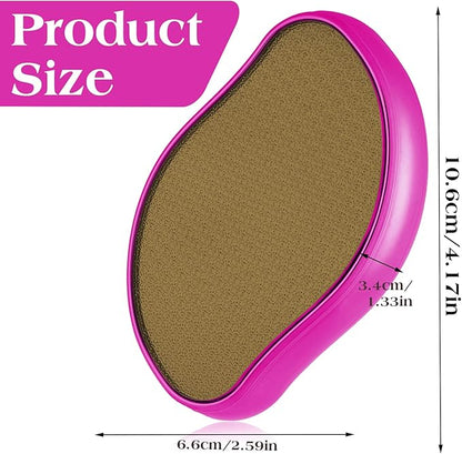 Nano glass foot file callus