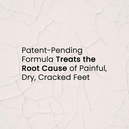 Dr. Canuso Foot Repair Serum, Medical Strength Cracked Heel Treatment, Lotion for Fast Acting Relief for Cracked Feet & Dry Skin, Patent Pending Formula, Made in USA