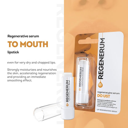 Lip Serum - Intensive Care for Dry, Chapped Skin - Hydrates, Nourishes, and Protects with SPF 15, Softens for Lasting Comfort - 5g