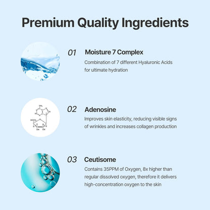 Ceutisome H Trial Kit Oxygen Infused Hydration Solution for Dry Skin