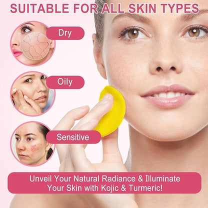 Kojic acid and turmeric cleansing