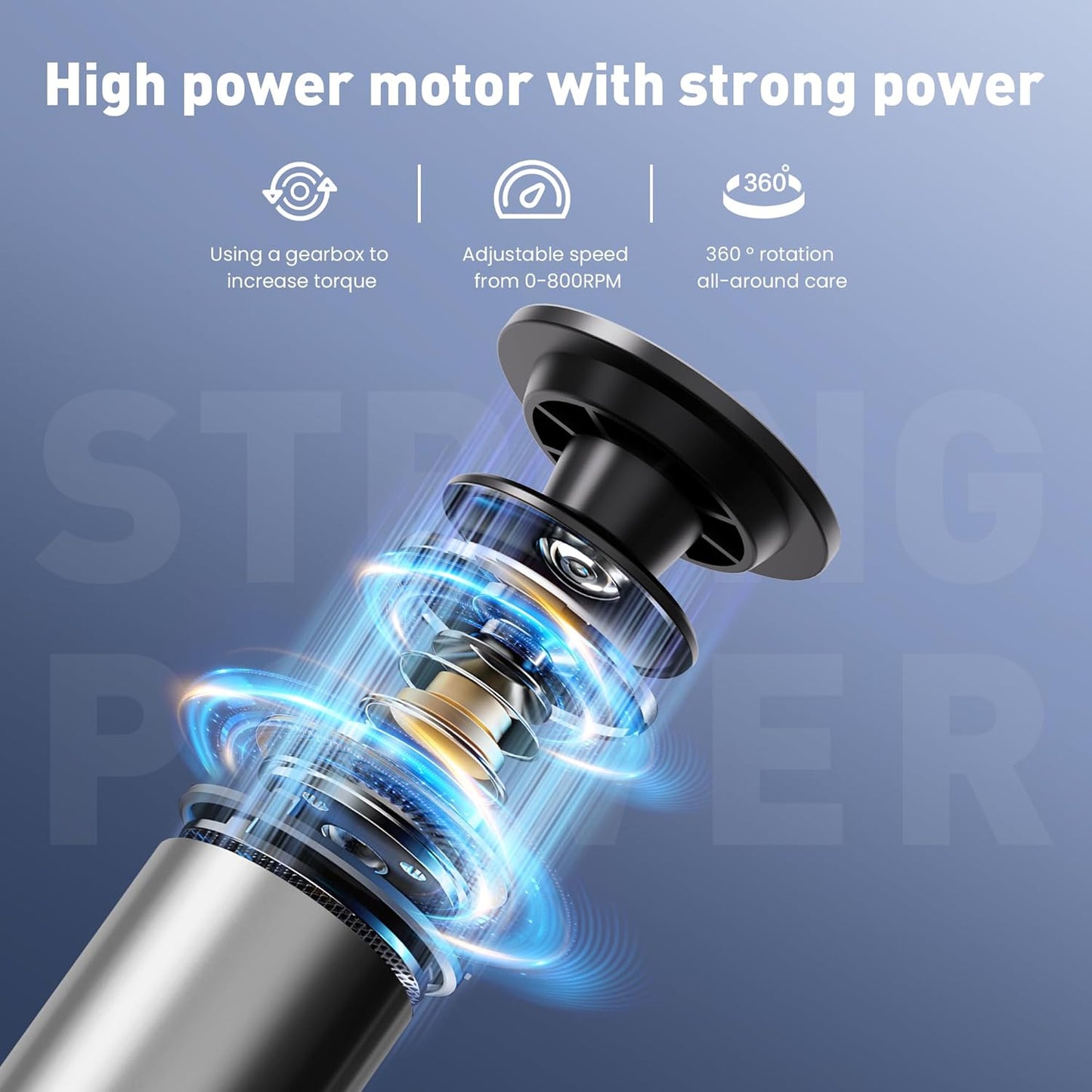 Electric Foot Callus Remover,2 in1 Rechargeable Callus Remover for Feet,9-Speed Cordless Electric Foot File Nail Grinder,Foot Scrubber Pedicure Tools for Dead Skin Dry Cracked Feet (Black Fold)