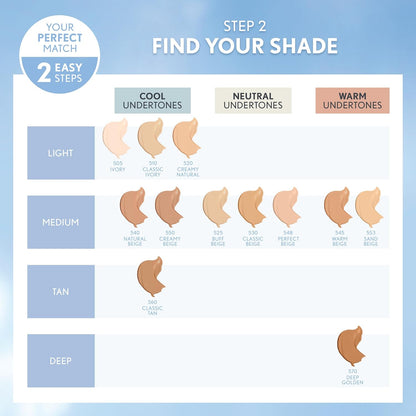 COVERGIRL, Clean Matte Liquid Foundation, Creamy Natural, 1 Ounce, 1 Count (packaging may vary)