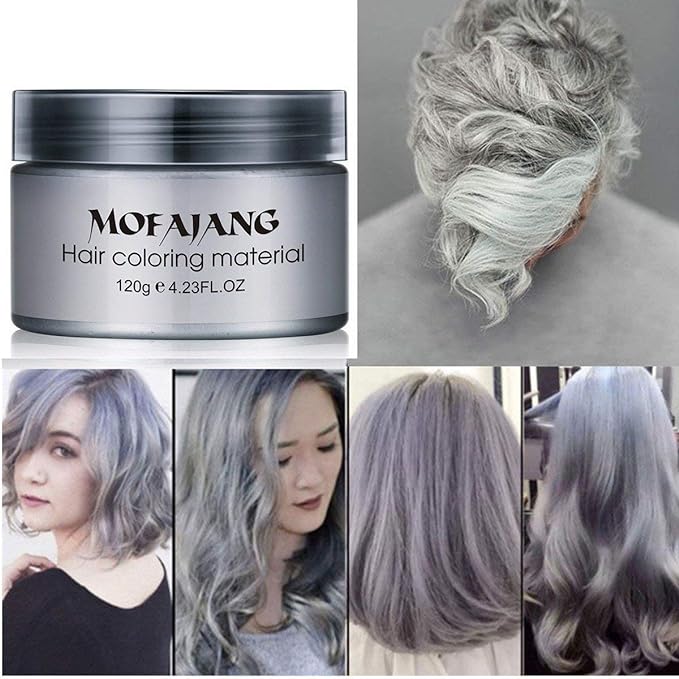 Temporary Silver Gray Hair Spray