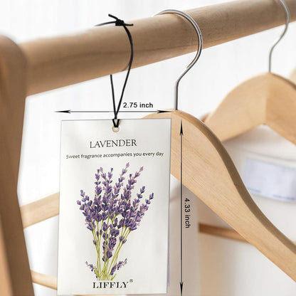 14 Packs Scented Sachets for Drawers and Closets Lavender, Rose, Jasmine, Ocean, Vanilla, Sandalwood, Gardenia 7 Scent (Lavender)